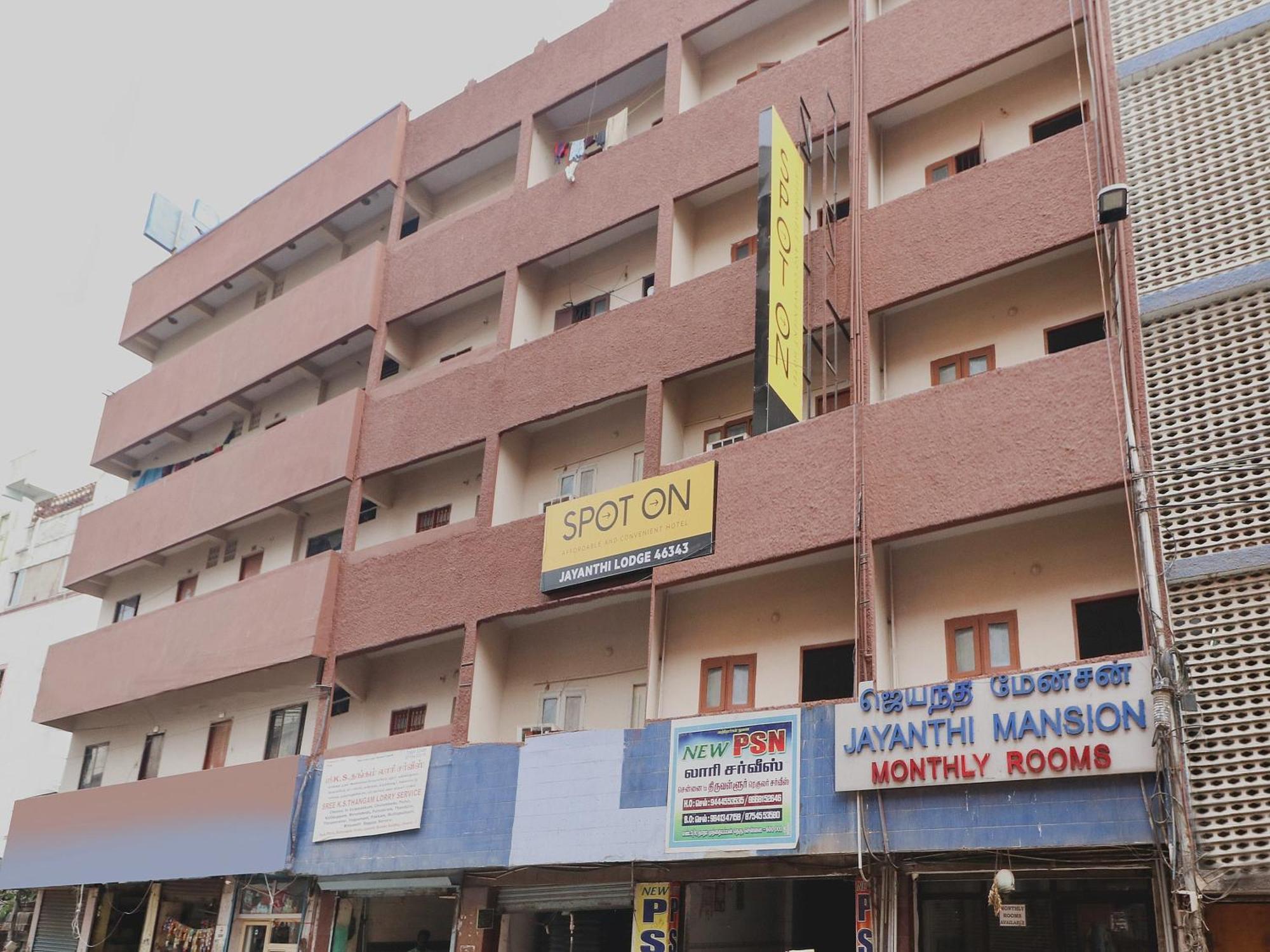Oyo Jayanthi Mansion Hotel Madras Buitenkant foto